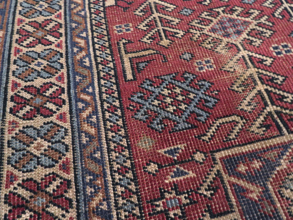 Vintage Turkish Anatolian Rug, No.23276 - Staging