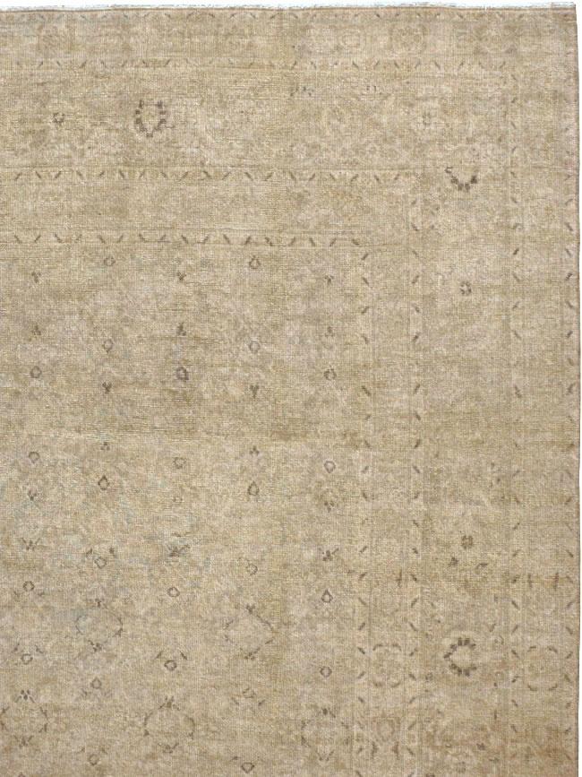 Antique Persian Tabriz Carpet, No.23282 - Staging
