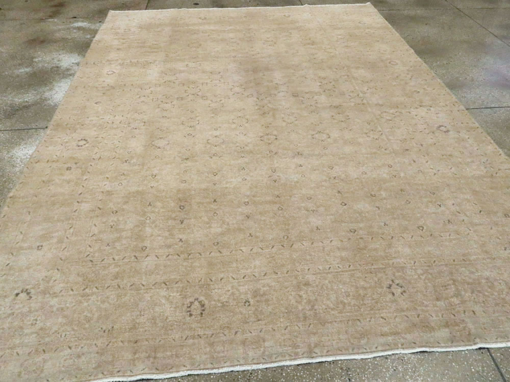 Antique Persian Tabriz Carpet, No.23282 - Staging