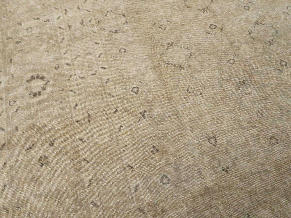 Antique Persian Tabriz Carpet, No.23282 - Staging