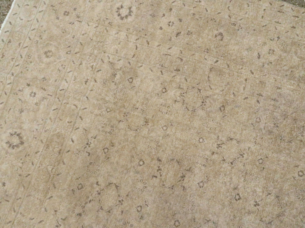 Antique Persian Tabriz Carpet, No.23282 - Staging