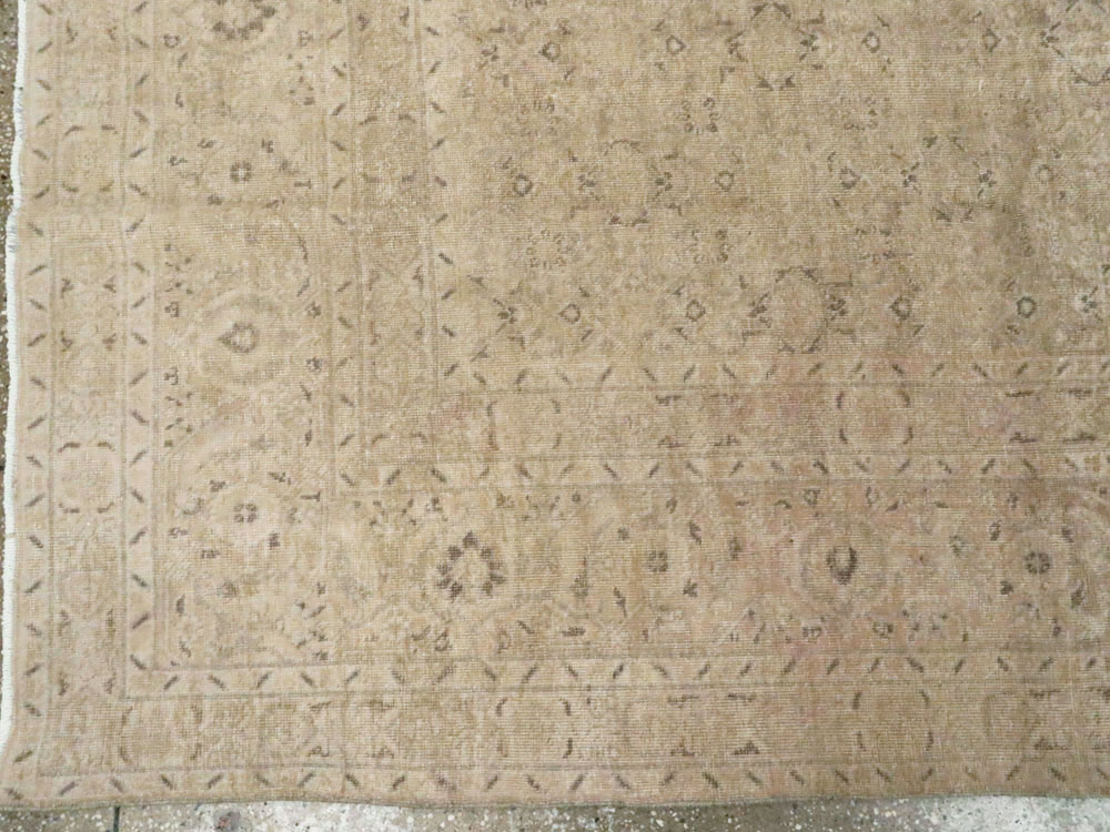 Antique Persian Tabriz Carpet, No.23282 - Staging