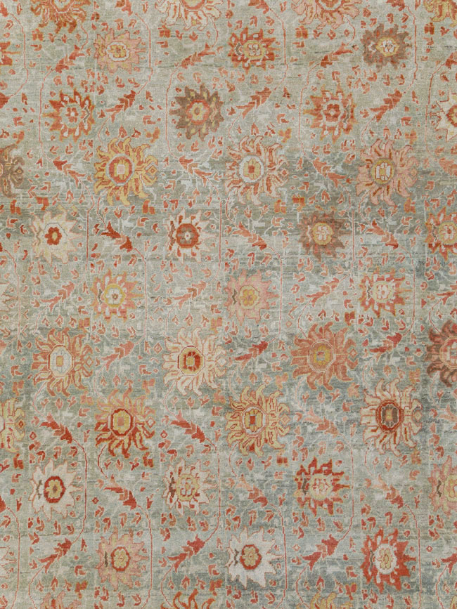 Antique Persian Mahal Carpet, No.23288 - Staging