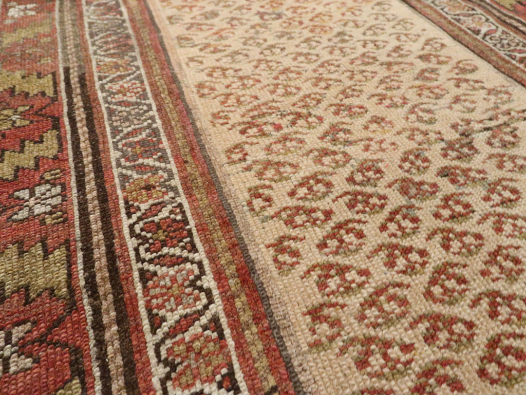 Antique Persian Kurdish Runner, No.23290 - Staging