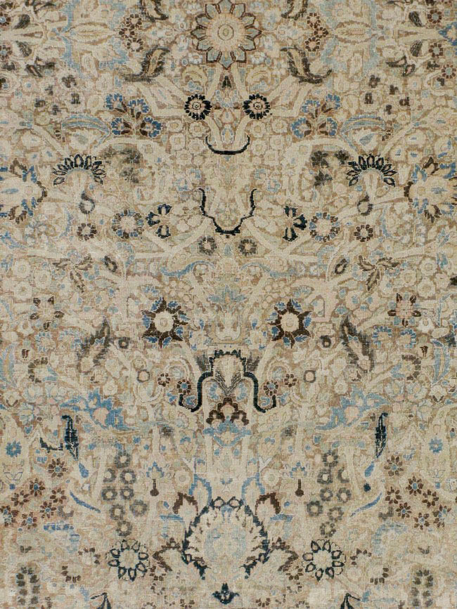 Antique Persian Mashad Carpet, No.23292 - Staging