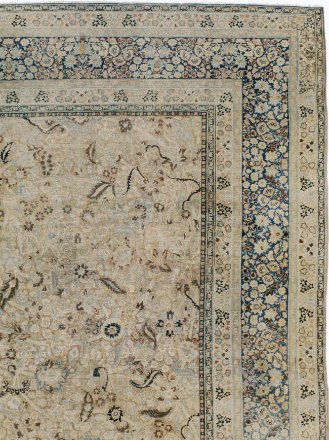 Antique Persian Mashad Carpet, No.23292 - Staging