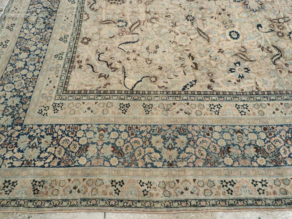 Antique Persian Mashad Carpet, No.23292 - Staging