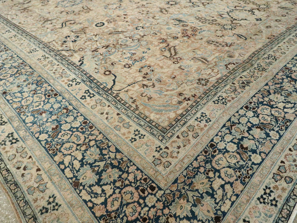 Antique Persian Mashad Carpet, No.23292 - Staging