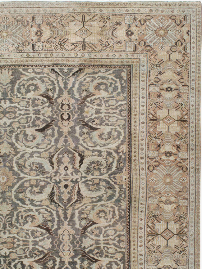 Antique Persian Sultanabad Carpet, No.23293 - Staging