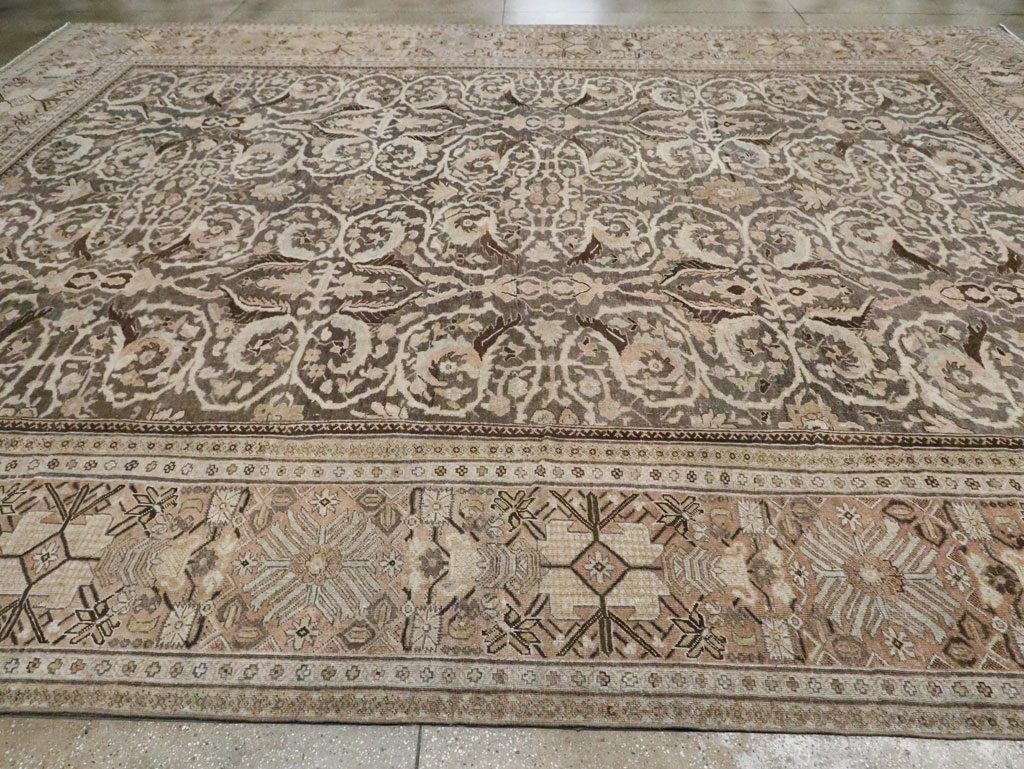 Antique Persian Sultanabad Carpet, No.23293 - Staging