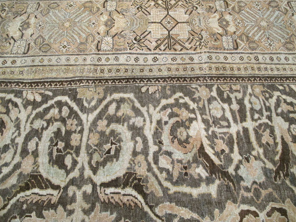 Antique Persian Sultanabad Carpet, No.23293 - Staging