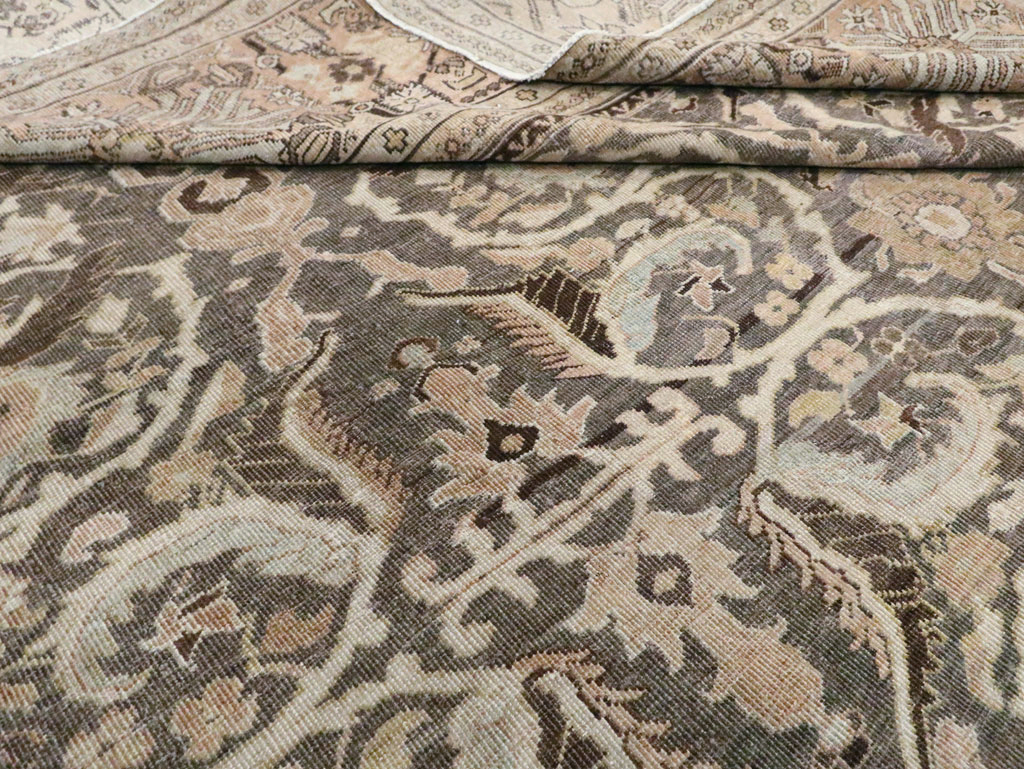 Antique Persian Sultanabad Carpet, No.23293 - Staging