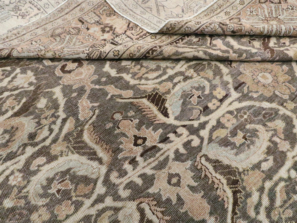 Antique Persian Sultanabad Carpet, No.23293 - Staging