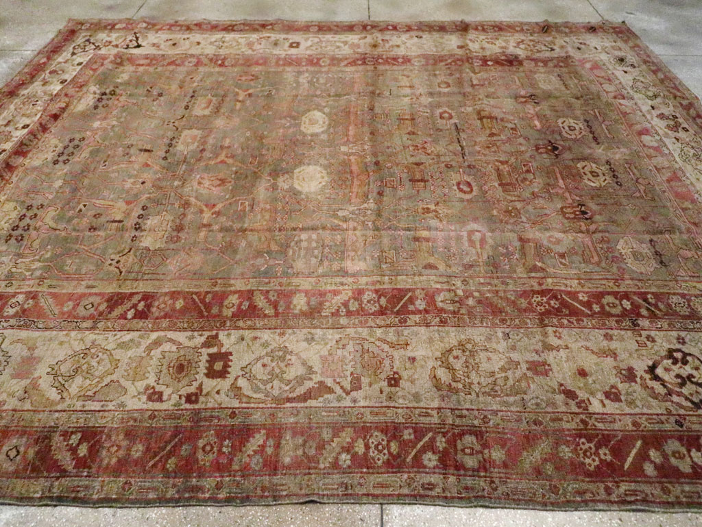 Antique Perisan Bidjar Carpet, No.23294 - Staging