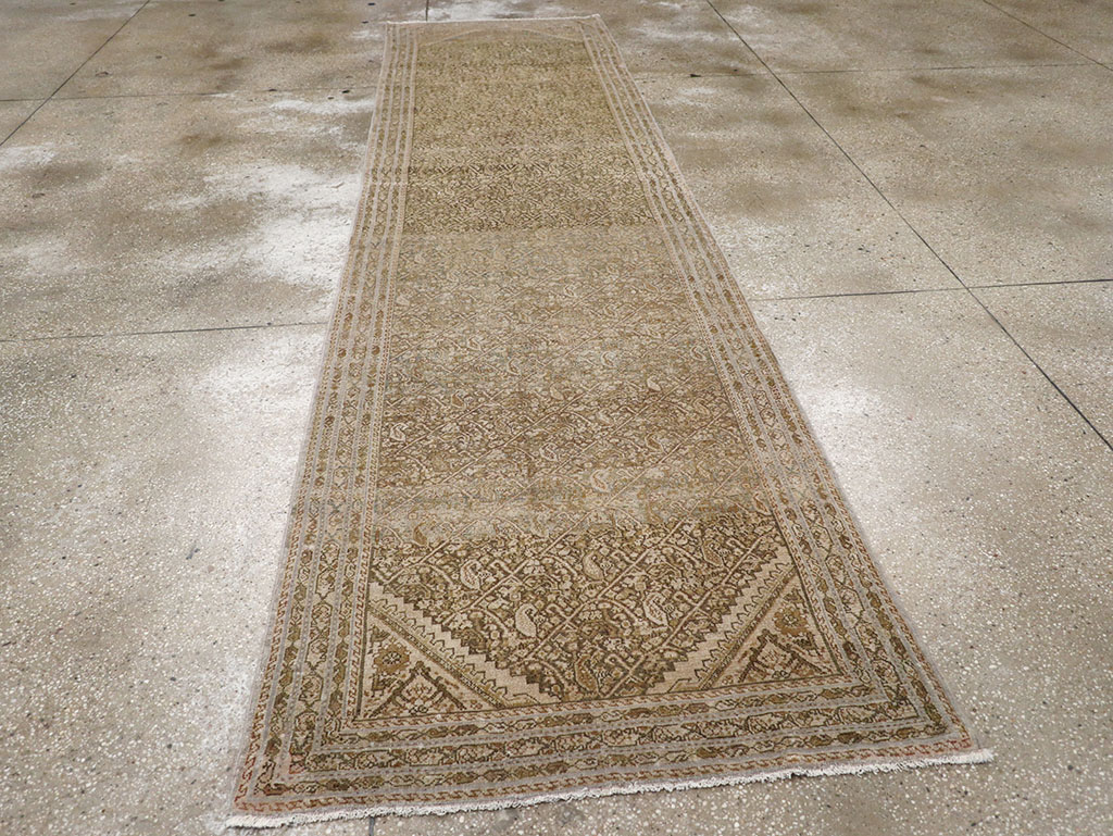 Antique Persian Malayer Runner, No.23303 - Staging