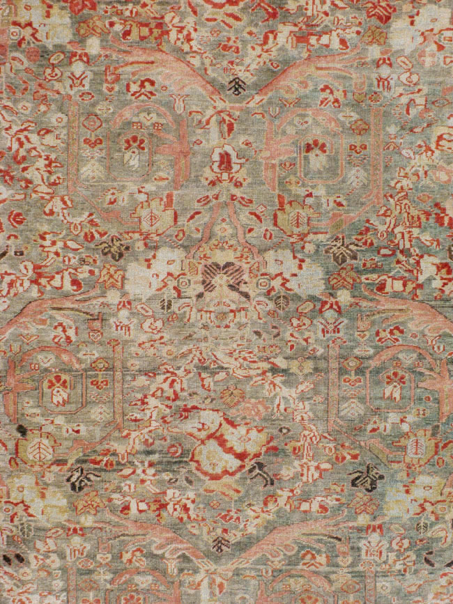 Antique Persian Mahal Carpet, No.23307 - Staging