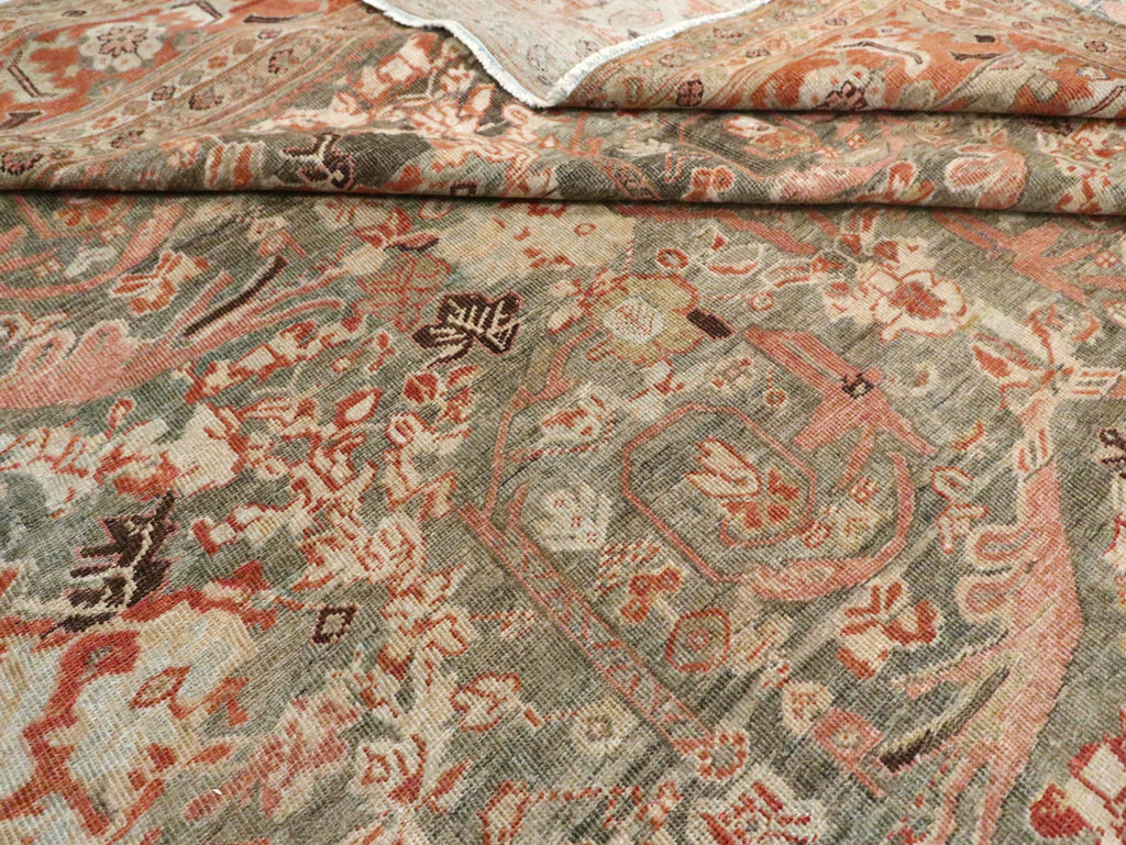 Antique Persian Mahal Carpet, No.23307 - Staging