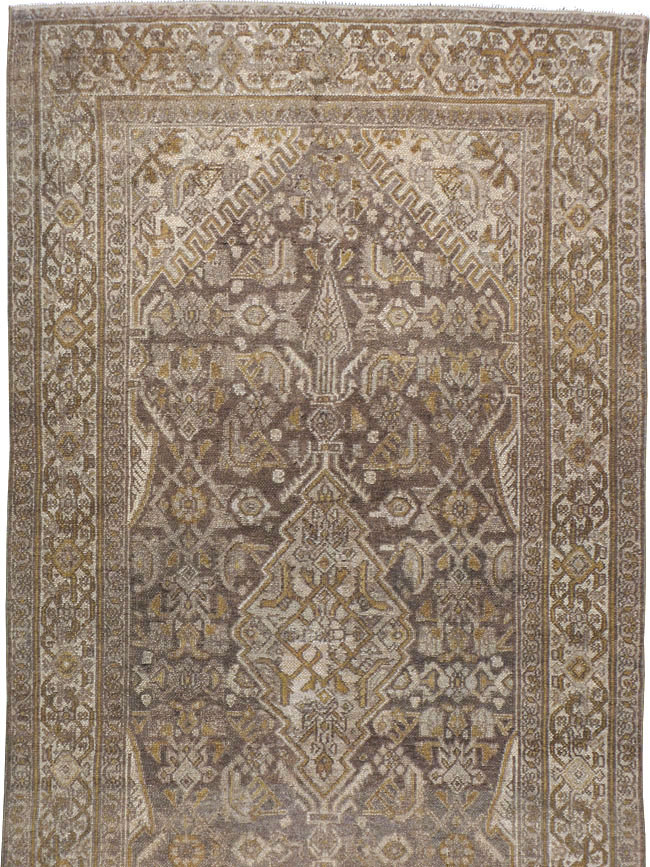 Antique Persian Bibikabad Runner, No.23310 - Staging