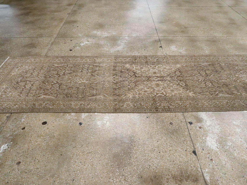 Antique Persian Bibikabad Runner, No.23310 - Staging