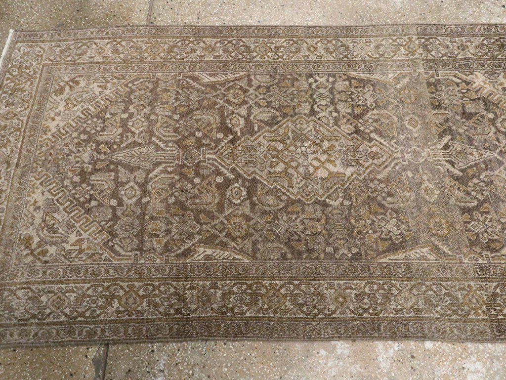 Antique Persian Bibikabad Runner, No.23310 - Staging