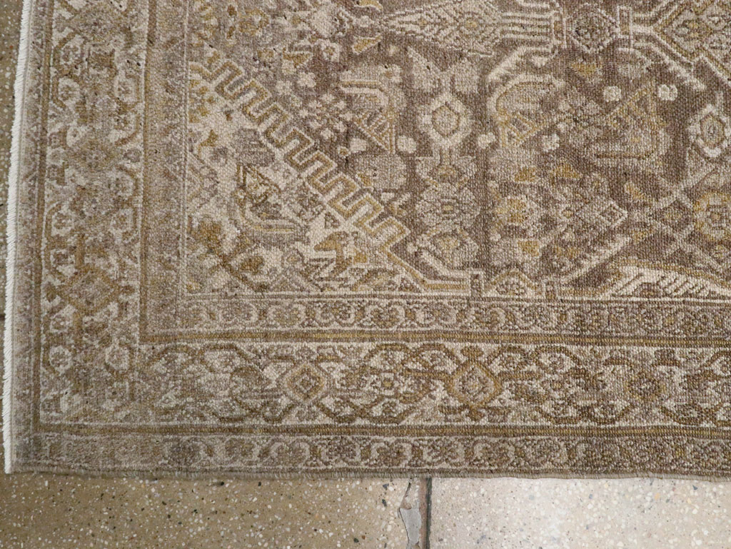 Antique Persian Bibikabad Runner, No.23310 - Staging
