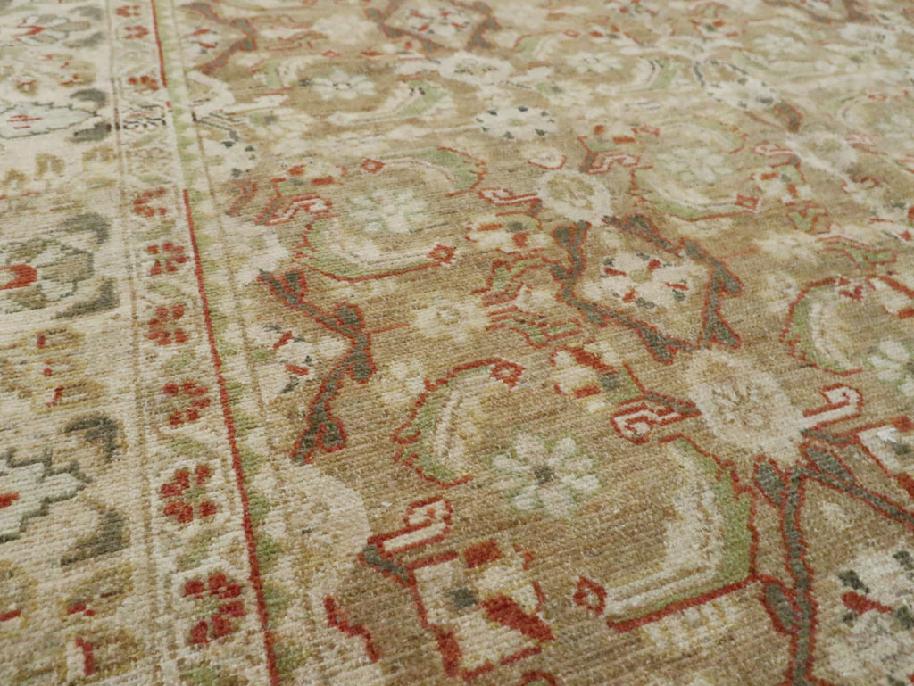 Vintage Persian Malayer Rug, No.23312 - Staging