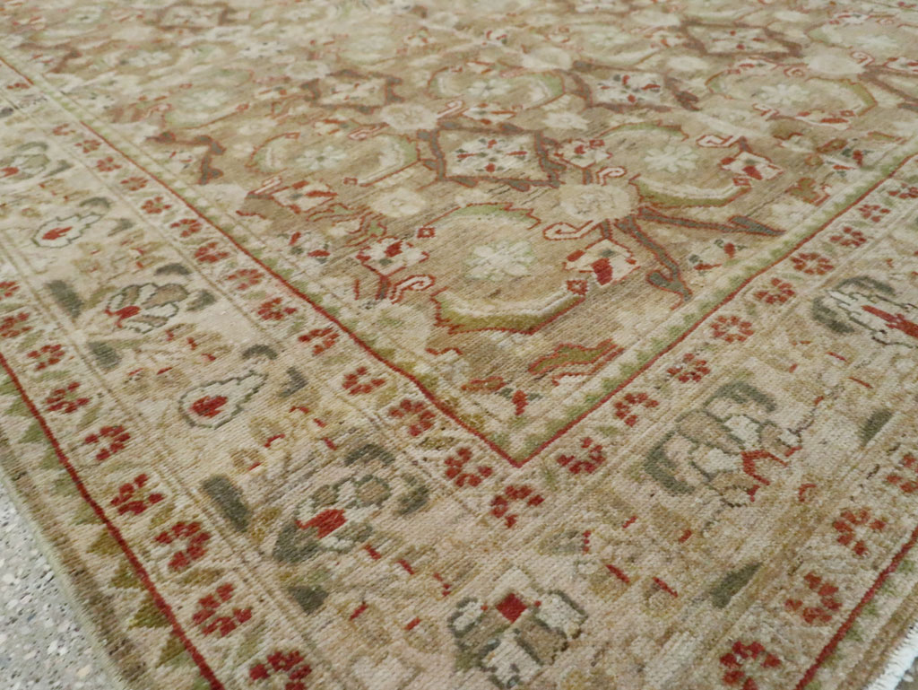 Vintage Persian Malayer Rug, No.23312 - Staging