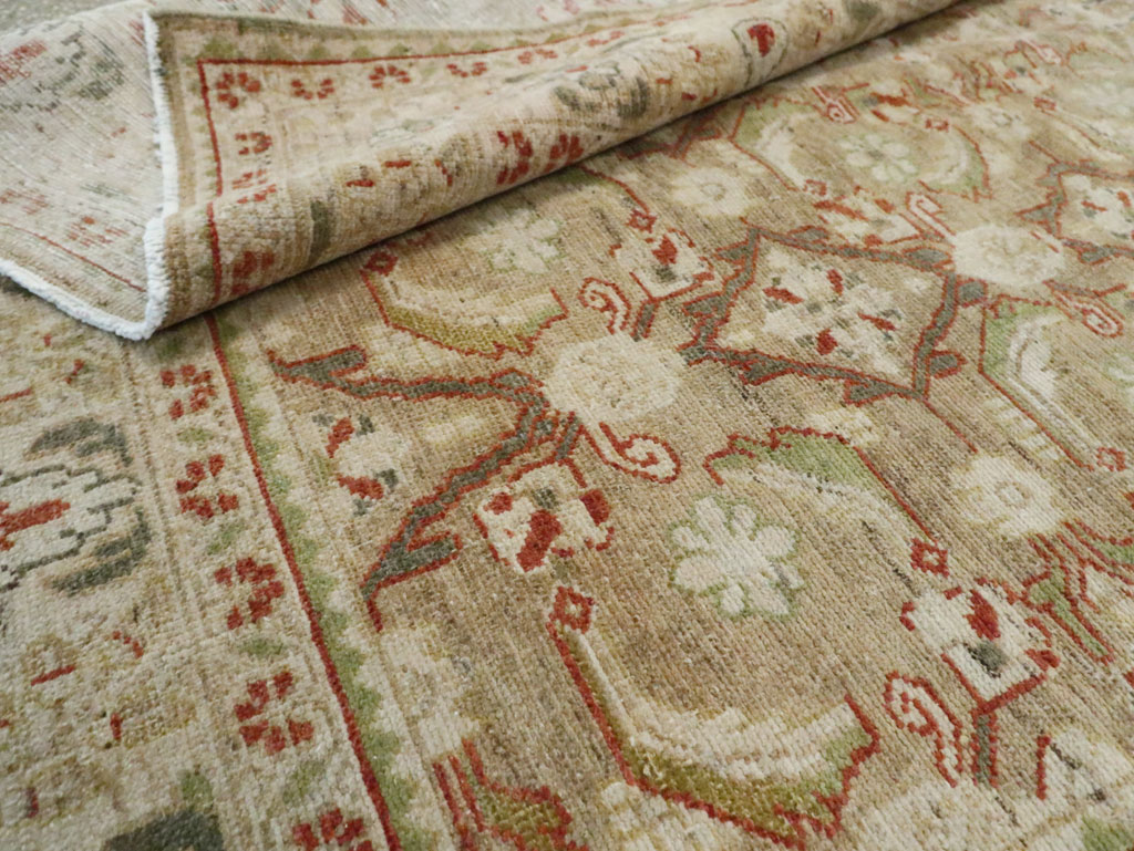 Vintage Persian Malayer Rug, No.23312 - Staging