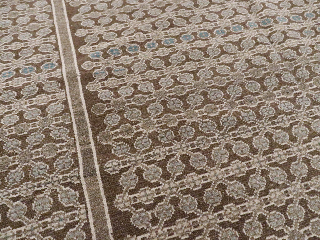 Antique Persian Serab Carpet, No.23315 - Staging