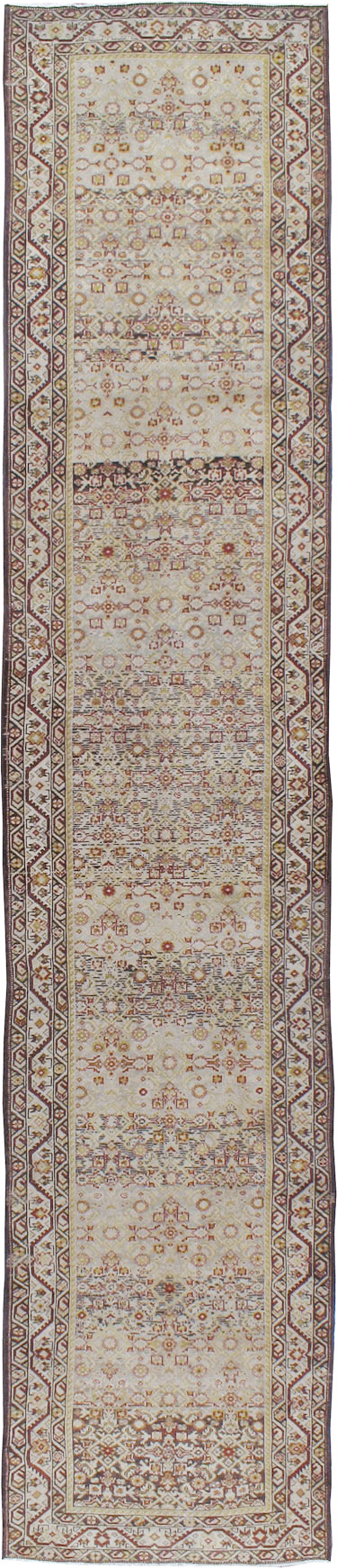 Vintage Persian Malayer Runner, No.23327 - Staging