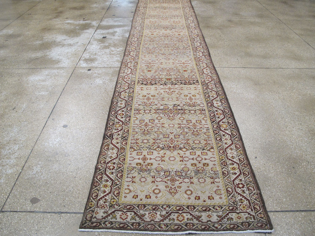 Vintage Persian Malayer Runner, No.23327 - Staging