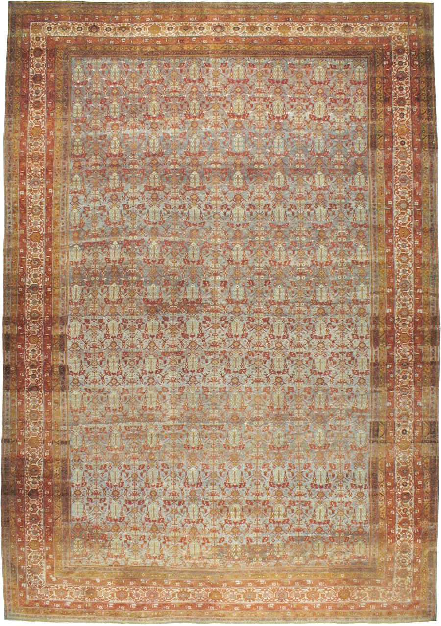 Antique Persian Malayer Rug, No.23329 - Staging