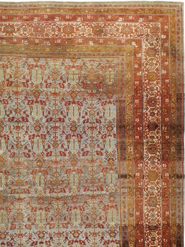 Antique Persian Malayer Rug, No.23329 - Staging