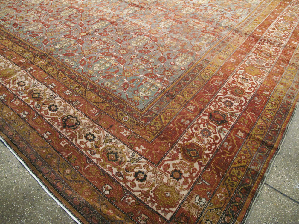 Antique Persian Malayer Rug, No.23329 - Staging