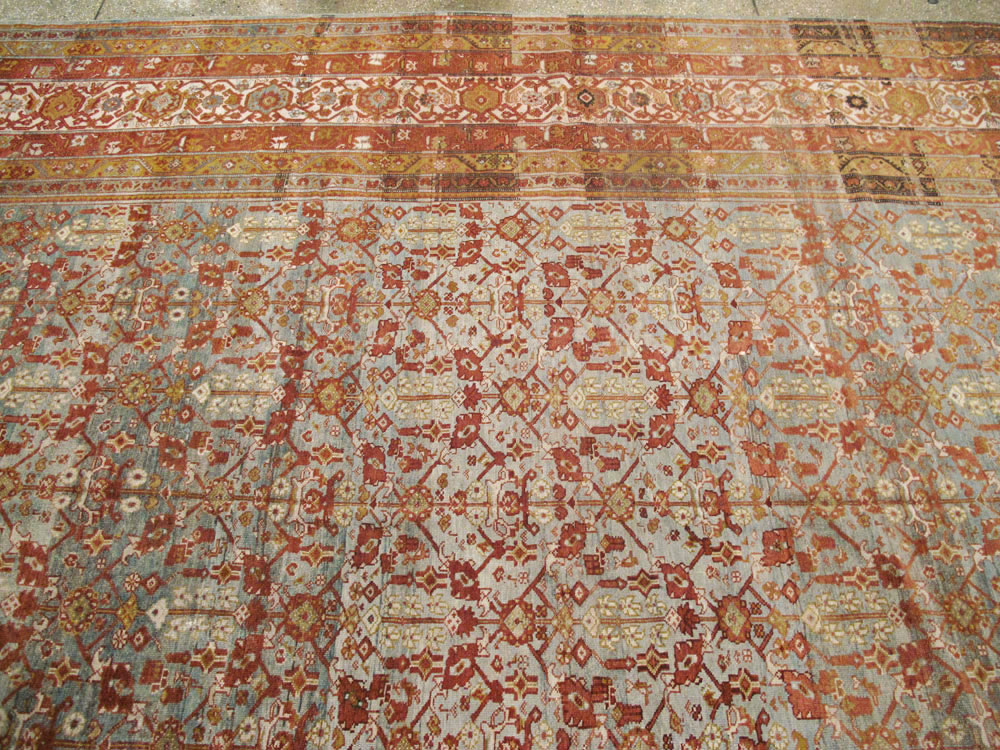 Antique Persian Malayer Rug, No.23329 - Staging