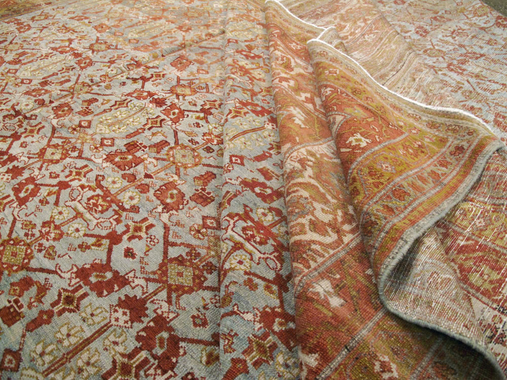 Antique Persian Malayer Rug, No.23329 - Staging
