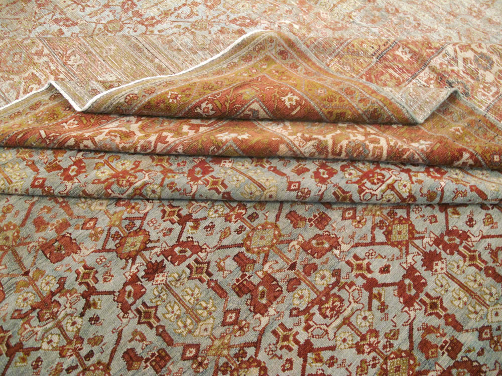 Antique Persian Malayer Rug, No.23329 - Staging