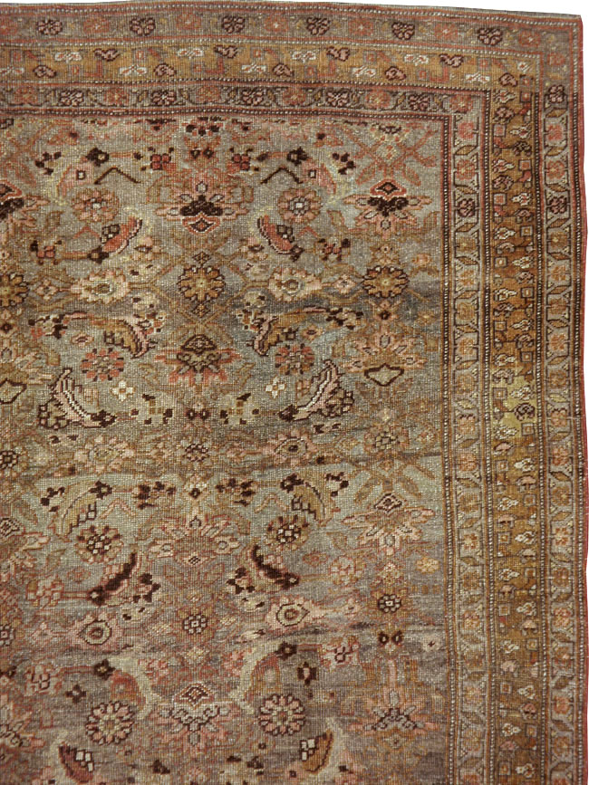Antique Persian Bidjar Carpet, No.23336 - Staging