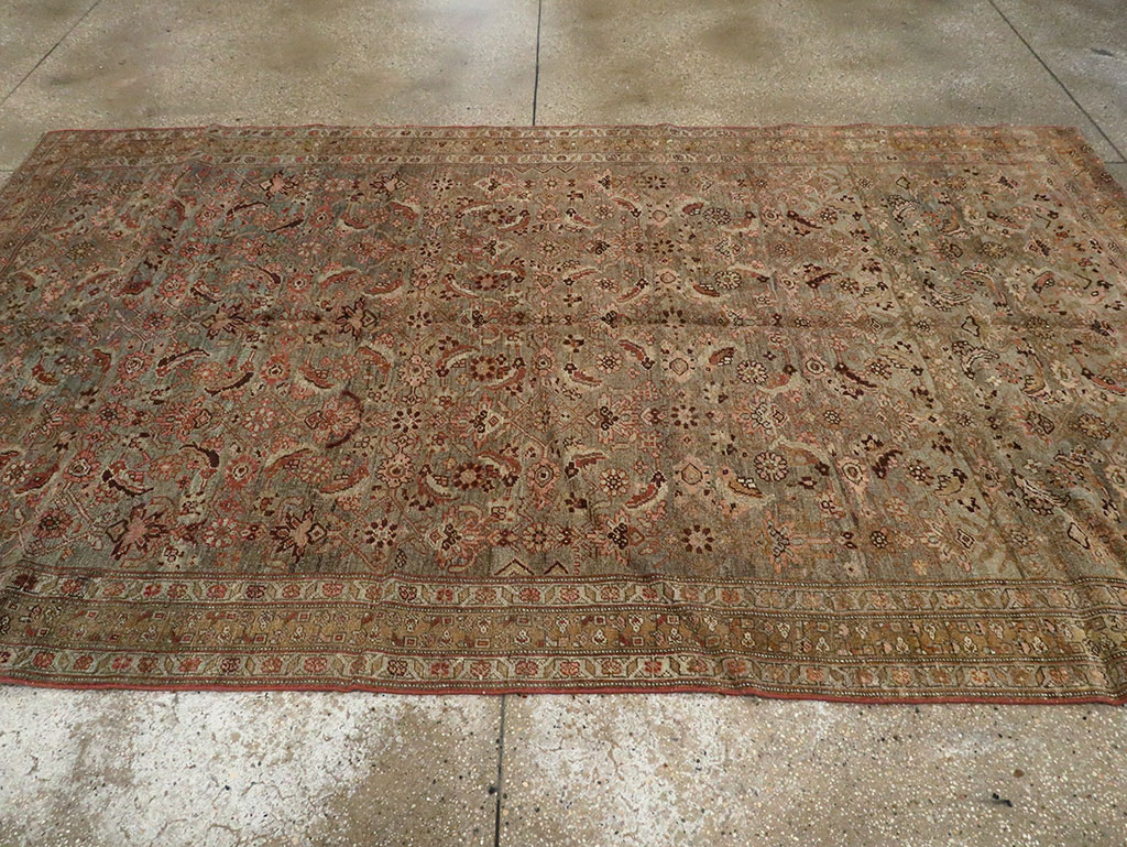 Antique Persian Bidjar Carpet, No.23336 - Staging