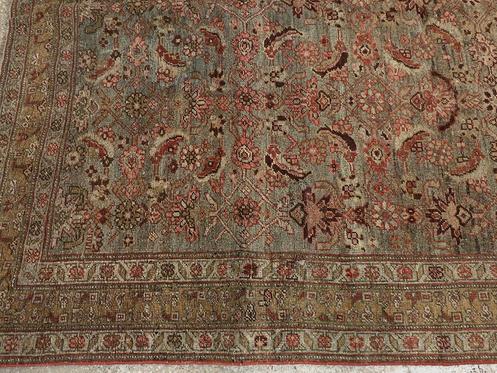Antique Persian Bidjar Carpet, No.23336 - Staging