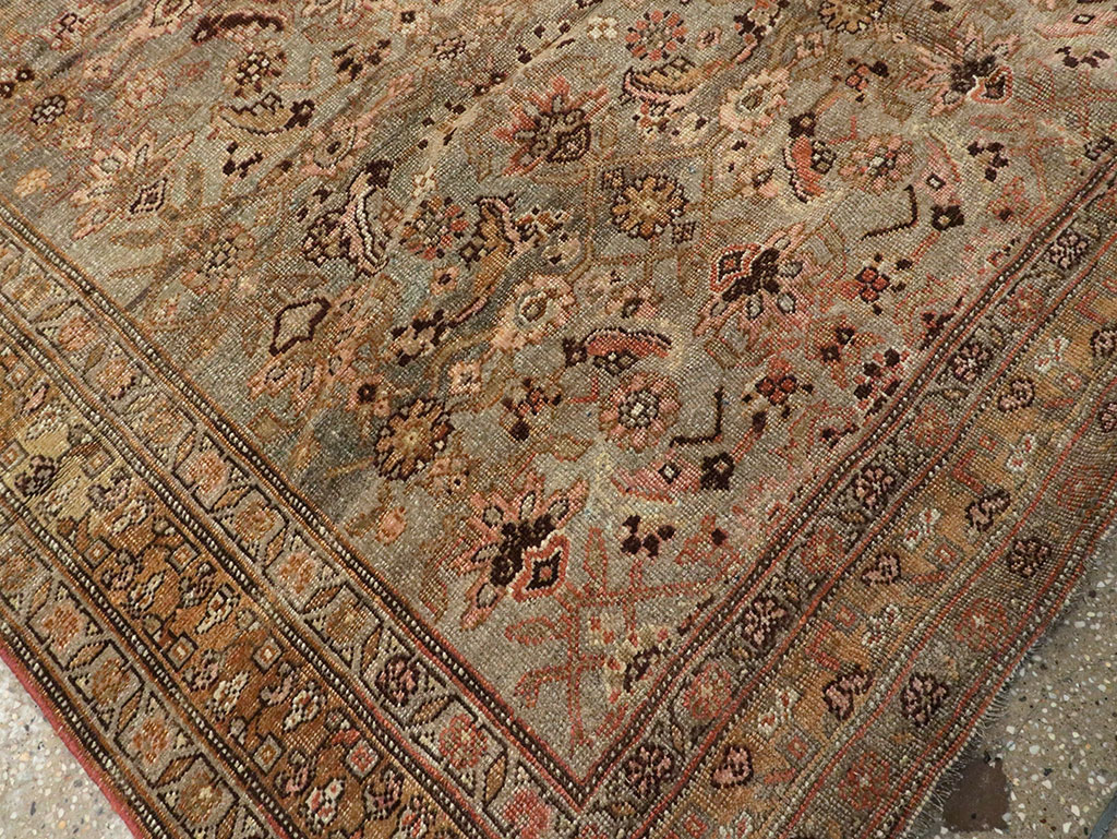 Antique Persian Bidjar Carpet, No.23336 - Staging