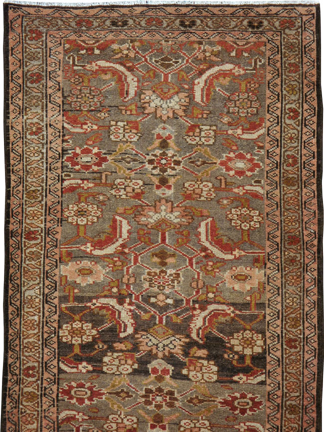 Vintage Persian Malayer Runner, No.23338 - Staging