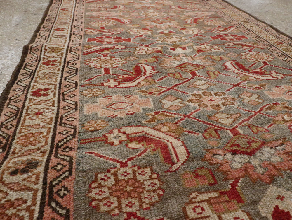Vintage Persian Malayer Runner, No.23338 - Staging