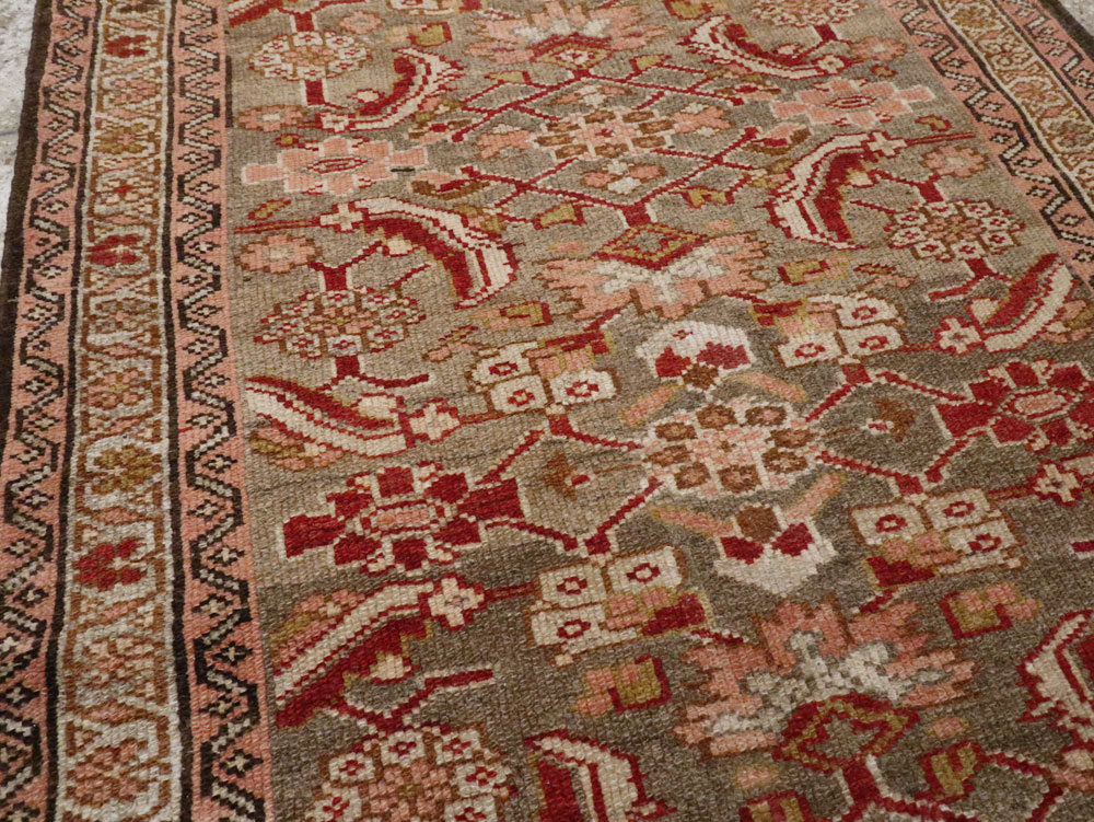 Vintage Persian Malayer Runner, No.23338 - Staging