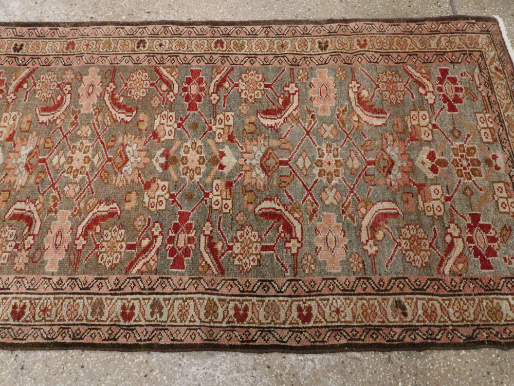 Vintage Persian Malayer Runner, No.23338 - Staging