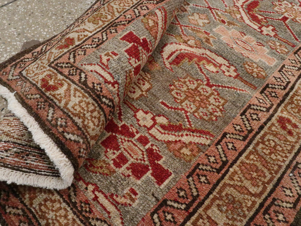 Vintage Persian Malayer Runner, No.23338 - Staging