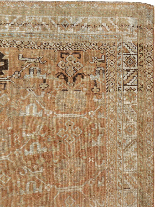 Vintage Persian Afshar Rug, No.23343 - Staging