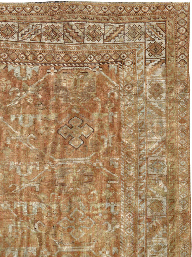 Vintage Persian Afshar Rug, No.23343 - Staging