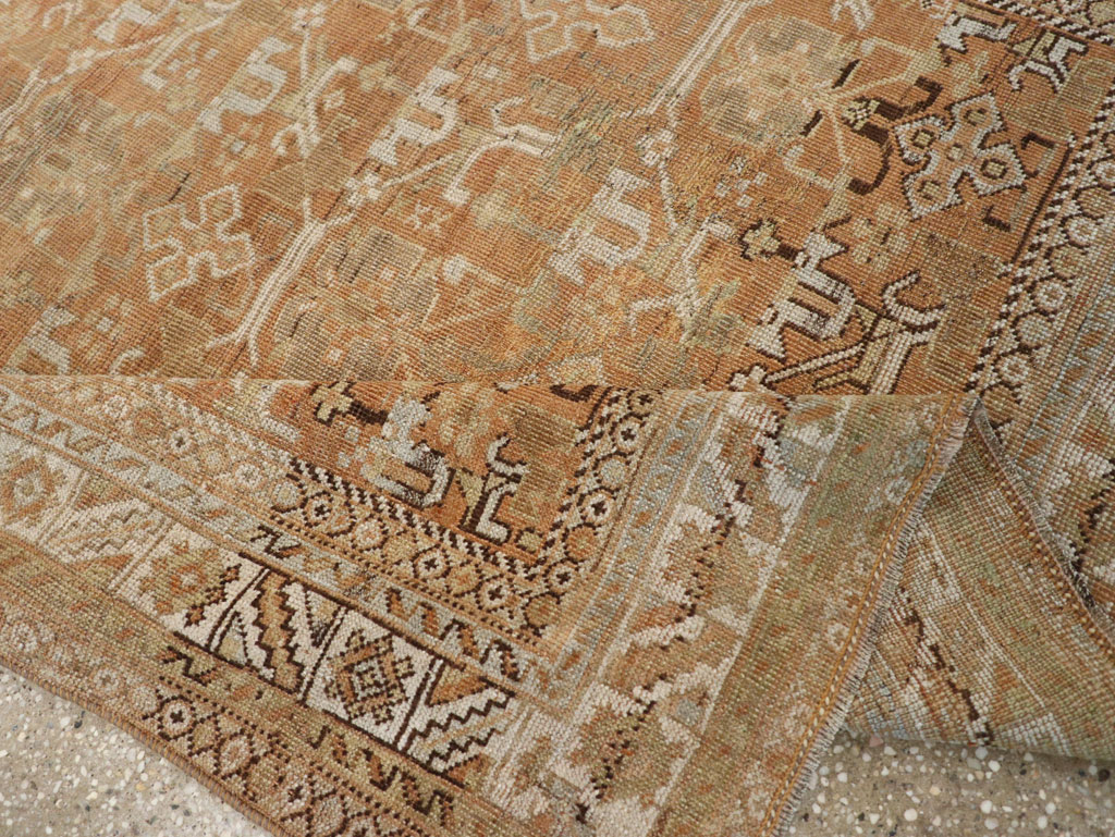 Vintage Persian Afshar Rug, No.23343 - Staging