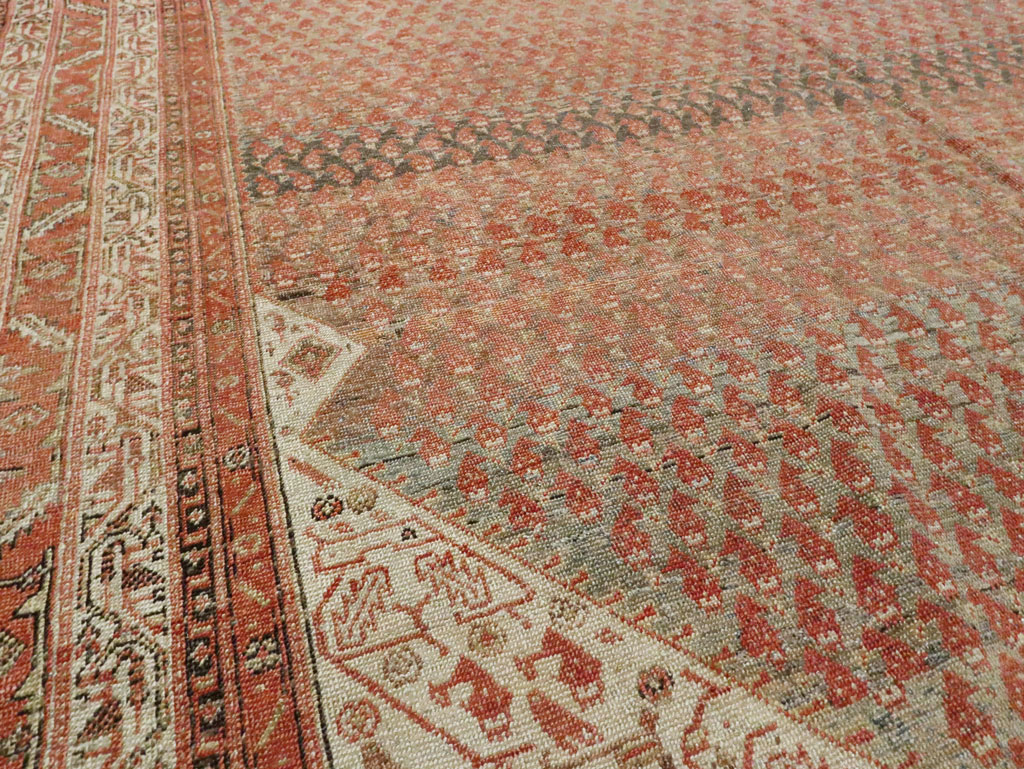 Antique Persian Malayer Carpet, No.23344 - Staging